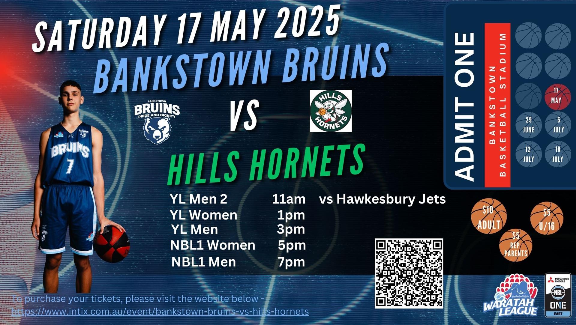 2025 NBL1 Bankstown Bruins v Hills Hornets