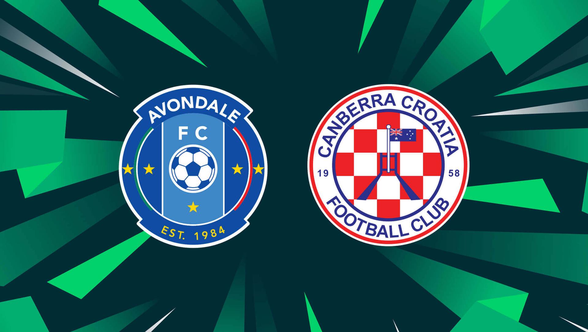 Avondale FC vs Canberra Croatia FC