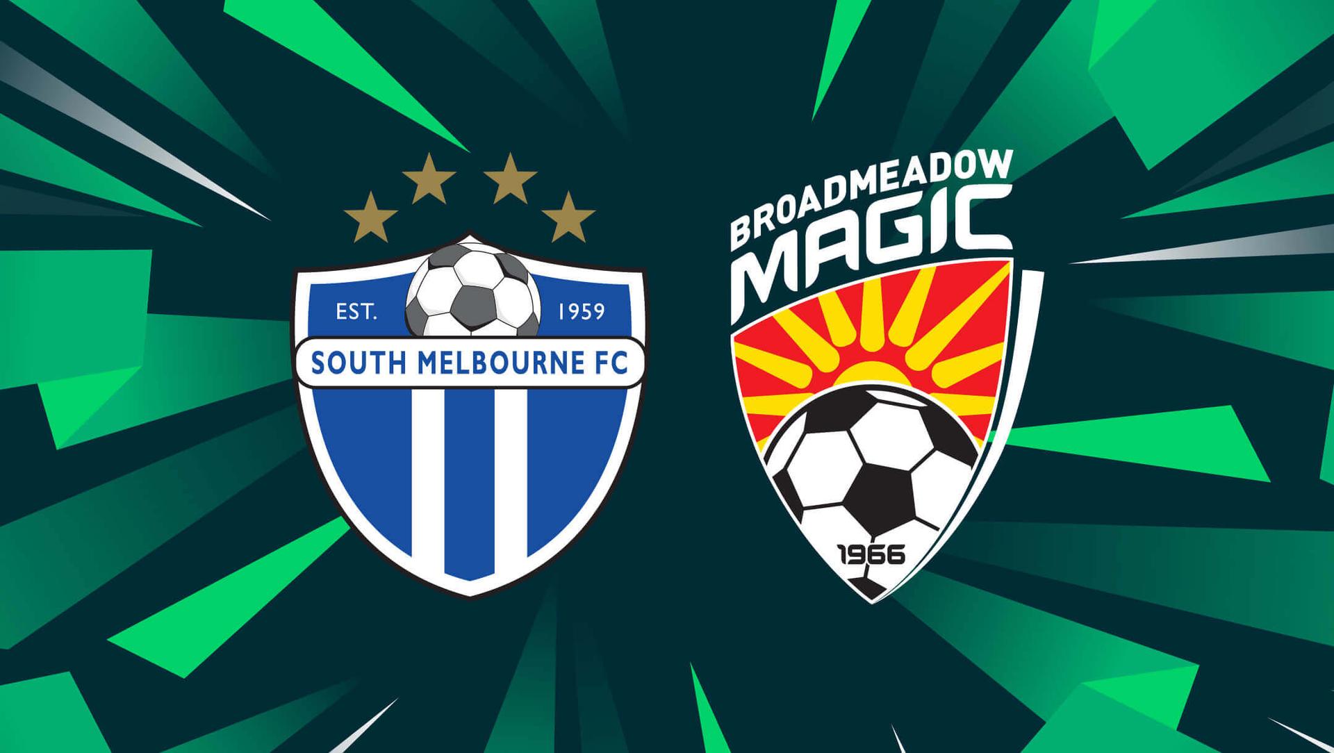 South Melbourne FC V Broadmeadow Magic FC