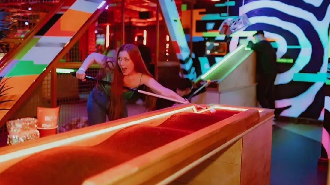 Roxy Ball Rooms Crazy Pool