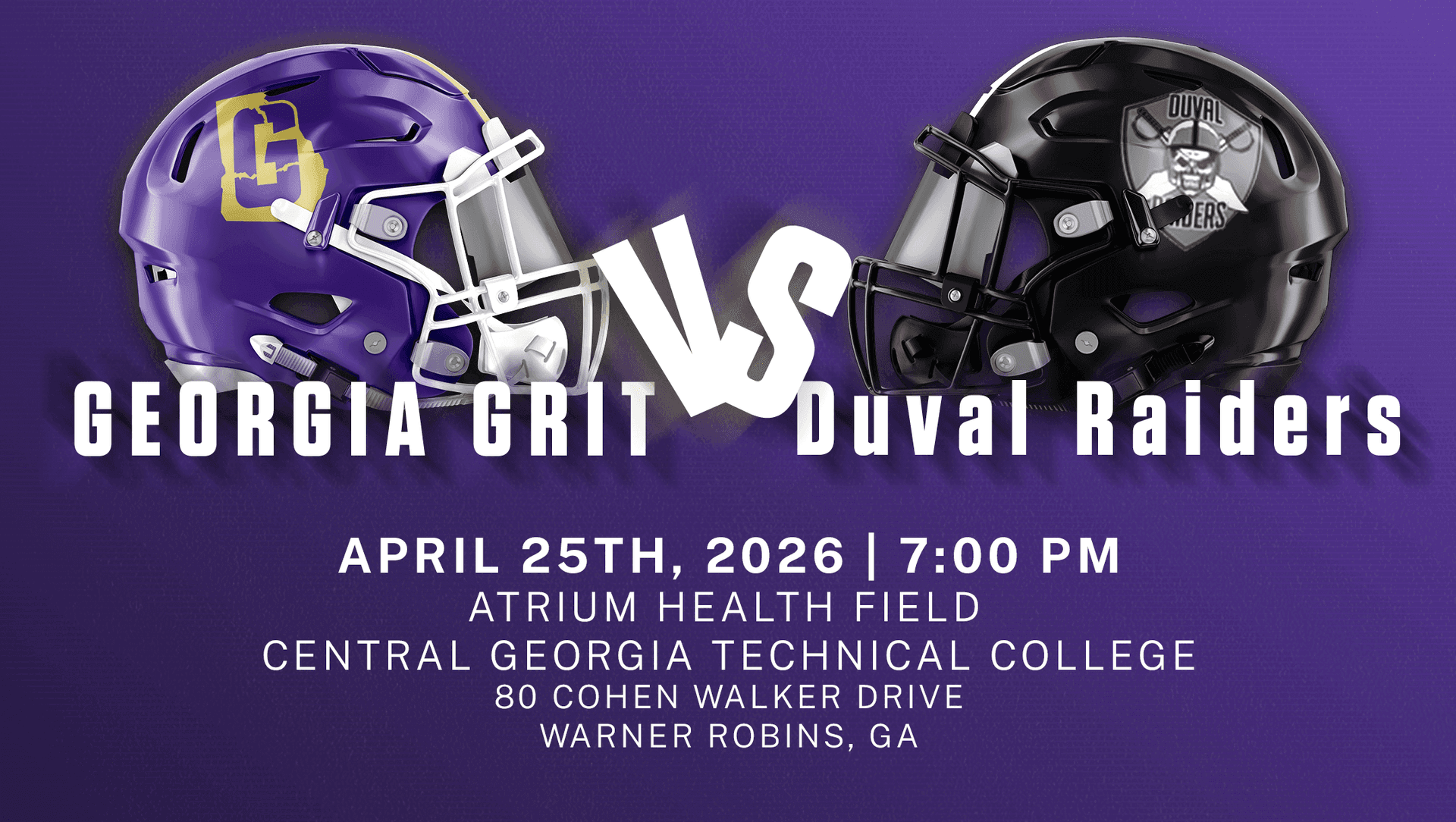Georgia Grit Vs Duval Raiders