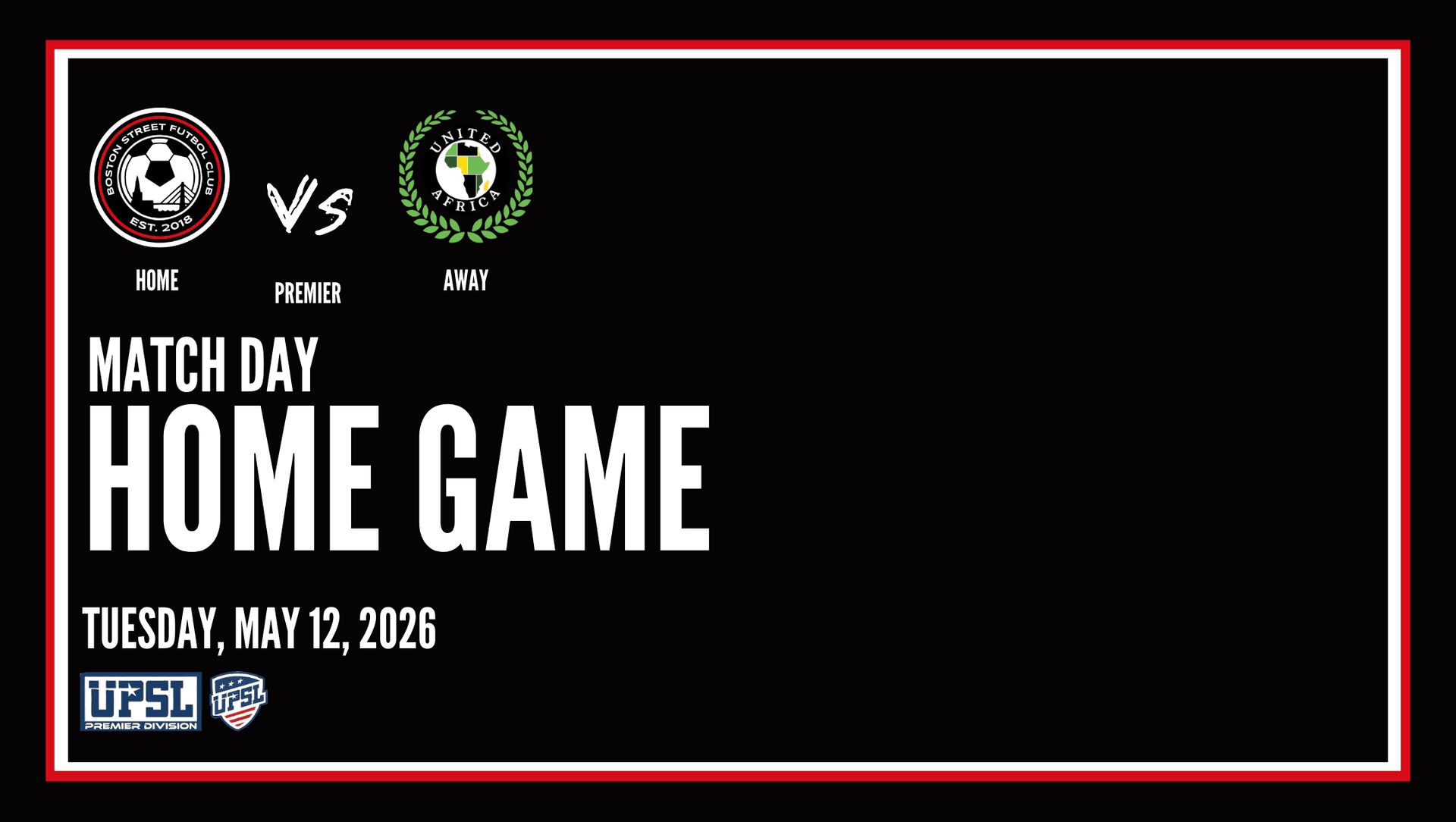 Boston Street FC vs United Africa FC