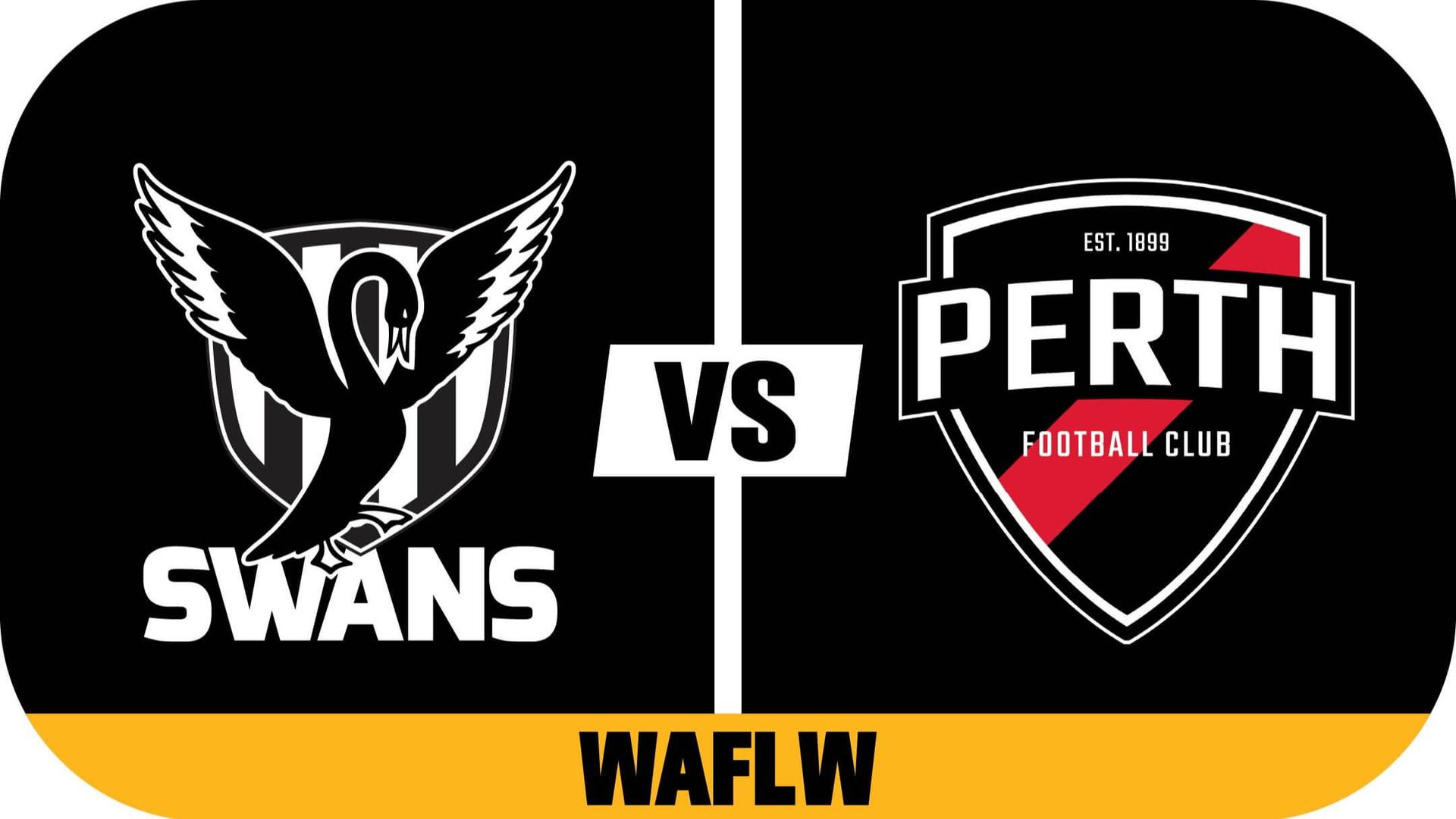 WAFLW Swan Districts v Perth Round 18