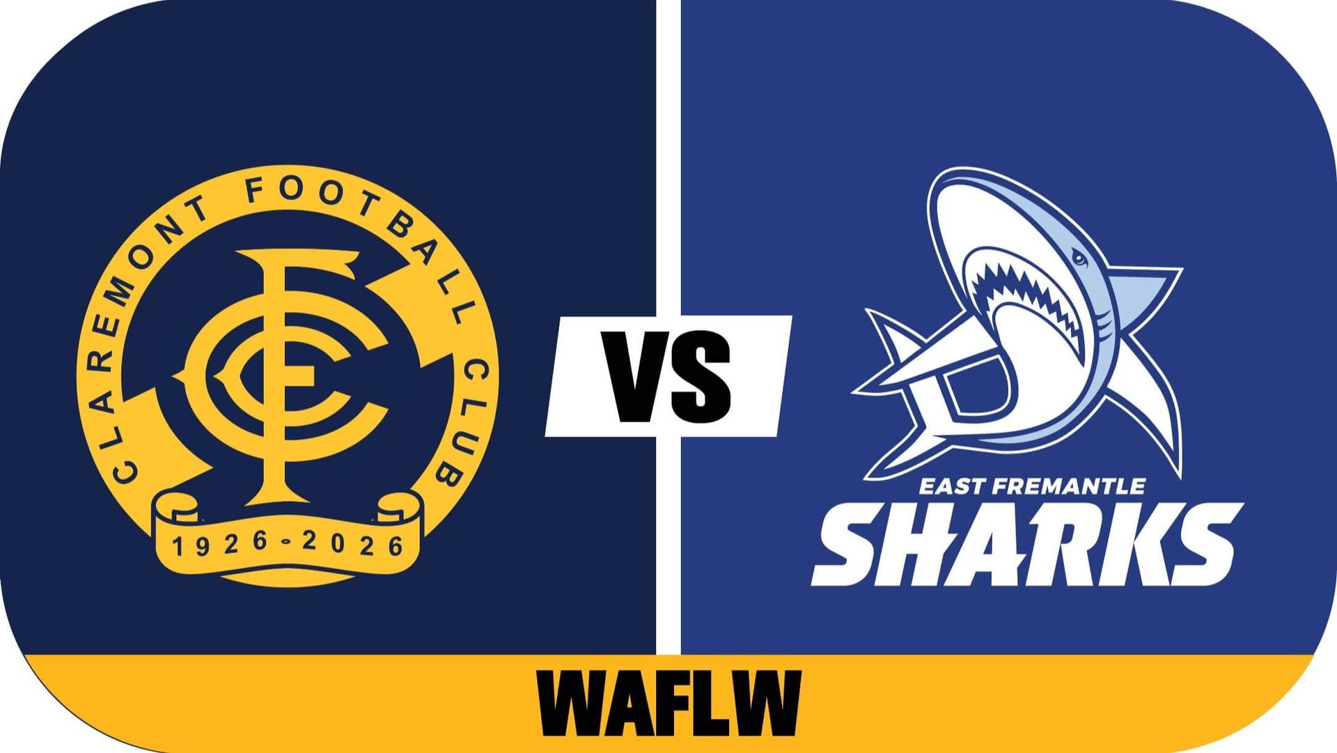 WAFLW Claremont v East Fremantle Round 13