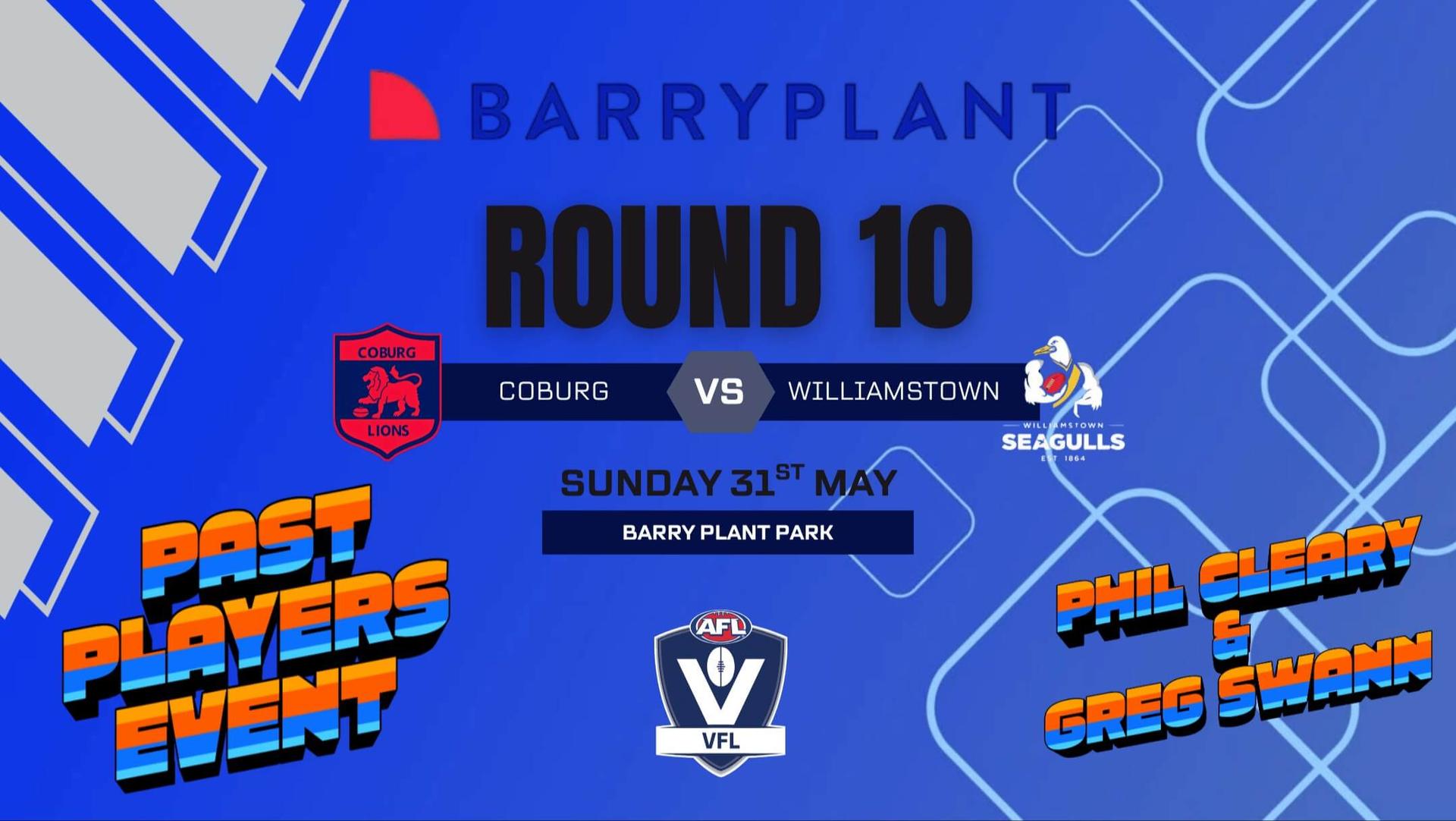 Pre-Game Event: VFL R10 - Coburg v Williamstown