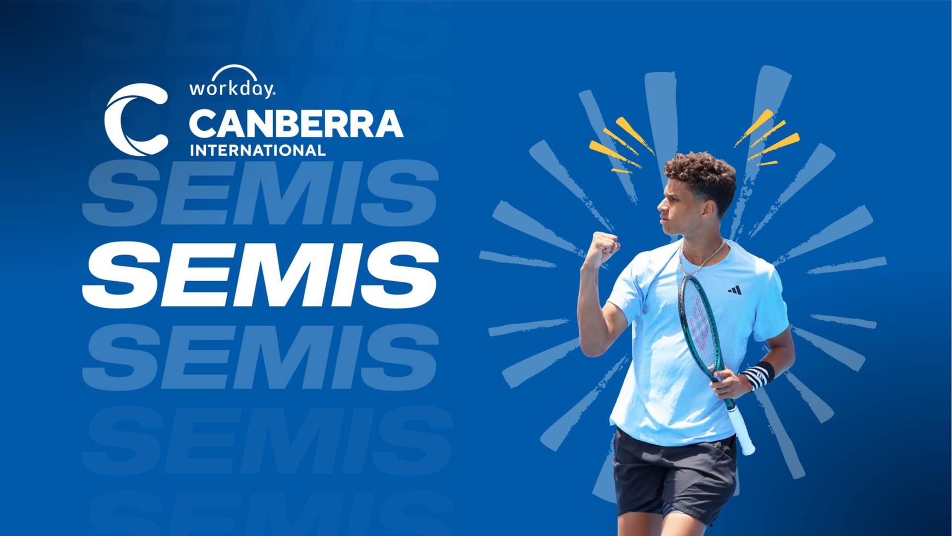 Workday Canberra International 2026 - Semi Finals Workday Canberra International 2026 - Semi Finals
