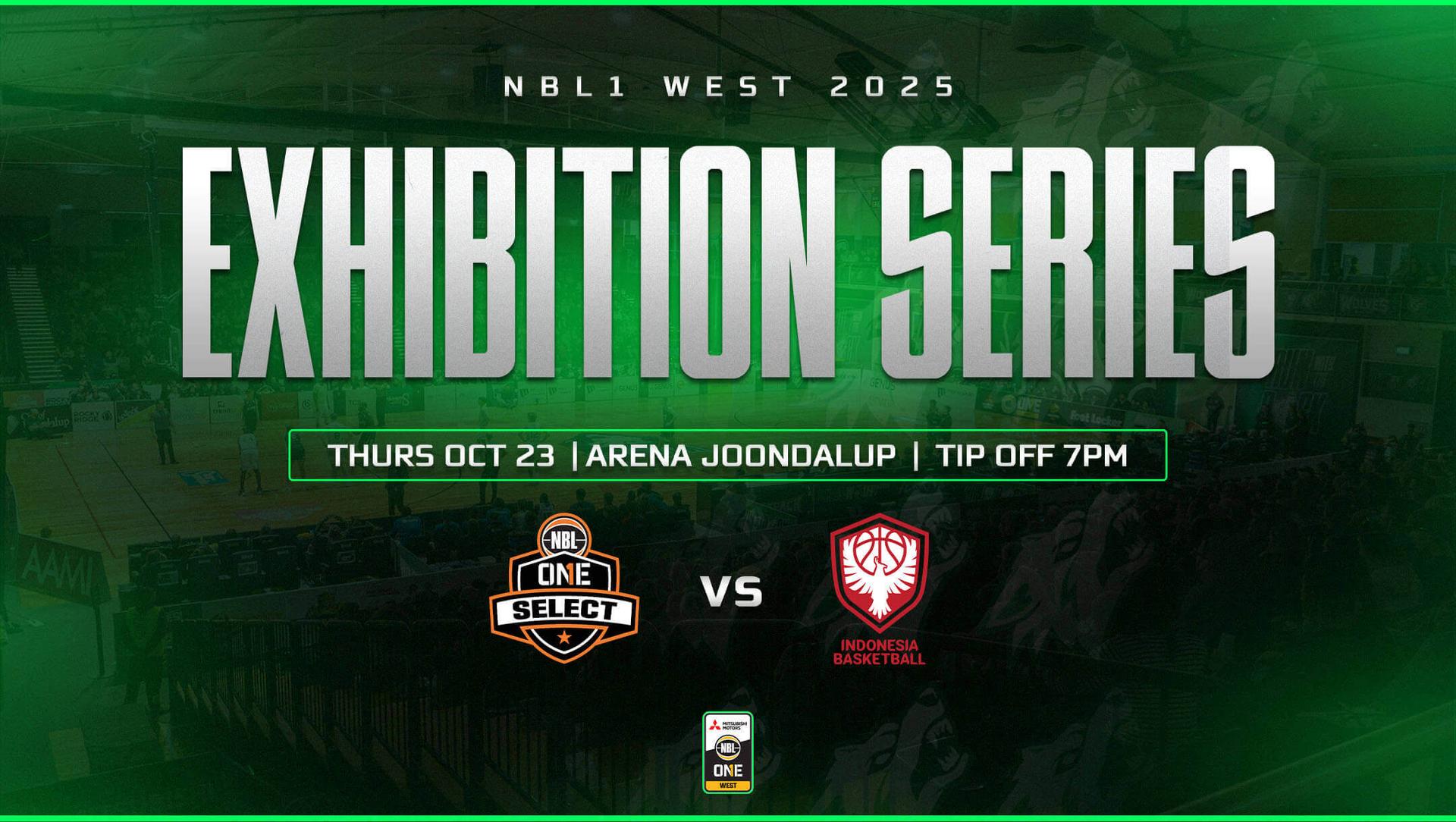 NBL1 West Select Team vs Indonesian National Team NBL1 West Select Team vs Indonesian National Team