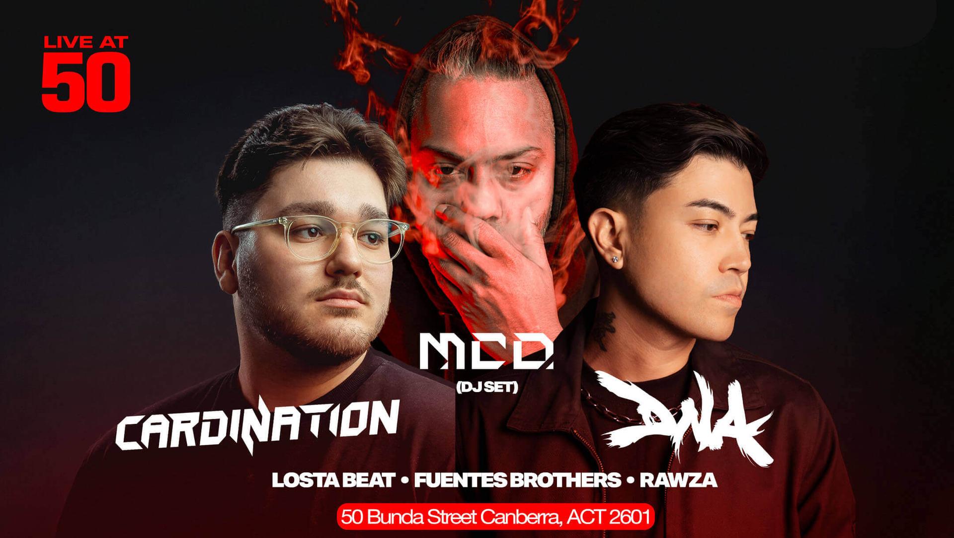 LIVE AT 50 - Cardination & DNA LIVE AT 50 - Cardination & DNA