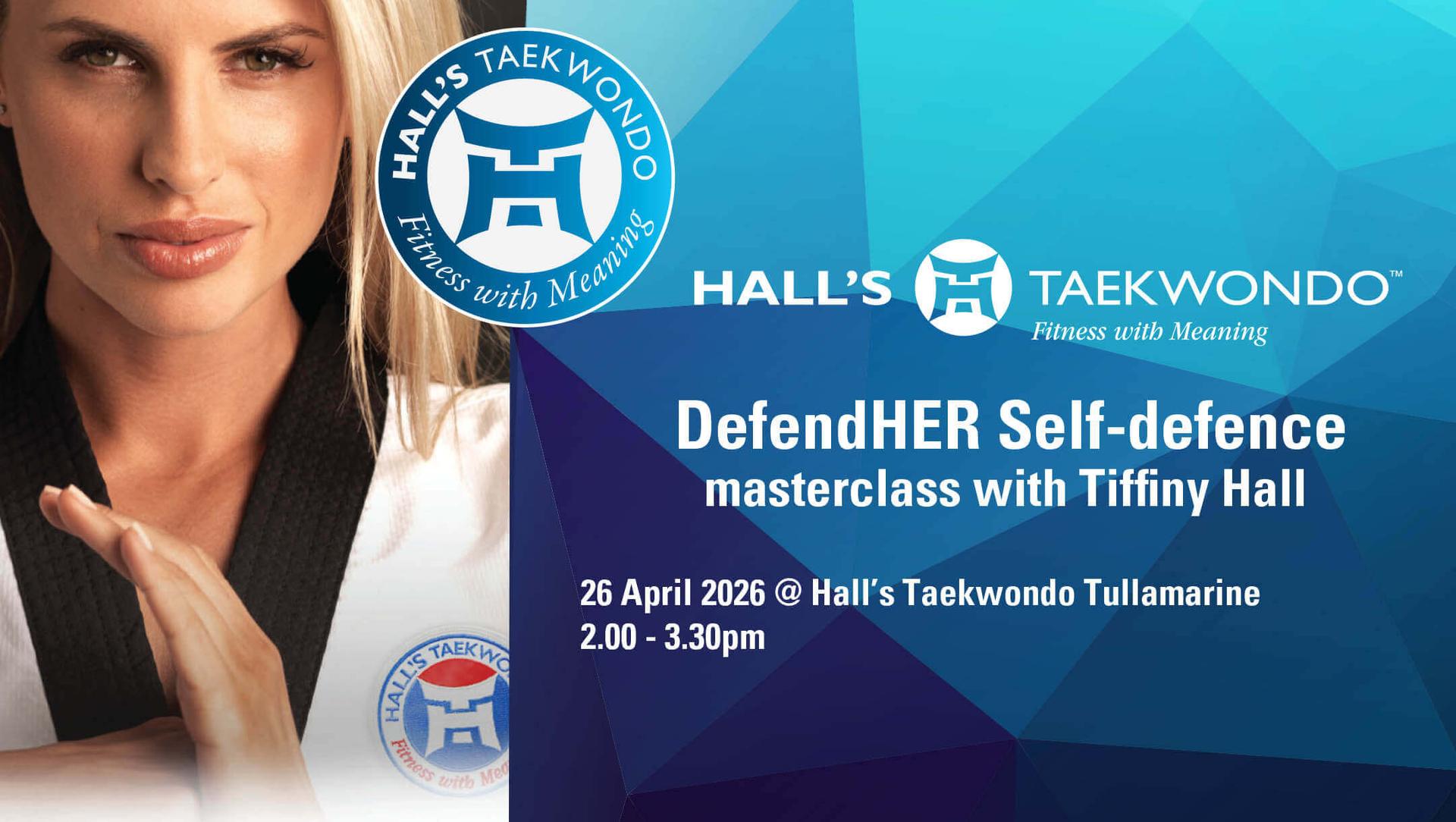 DefendHER Self-defence with Tiffiny Hall #gohalls DefendHER Self-defence with Tiffiny Hall #gohalls