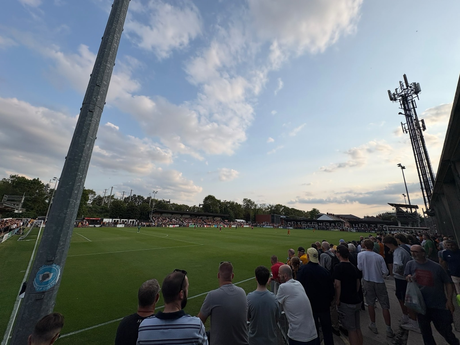 Evening match at York Road, home of Maidenhead United